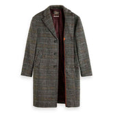 SCOTCH AND SODA Classic Wool Blend Overcoat at Gravity NYC